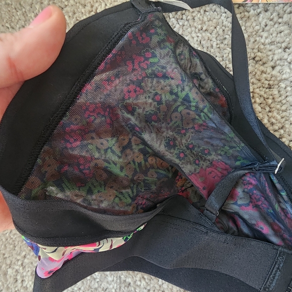 Floral Semi Sheer Bralette - Picture 16 of 16